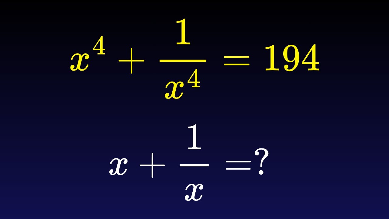 Exploring a Unique Algebra Problem