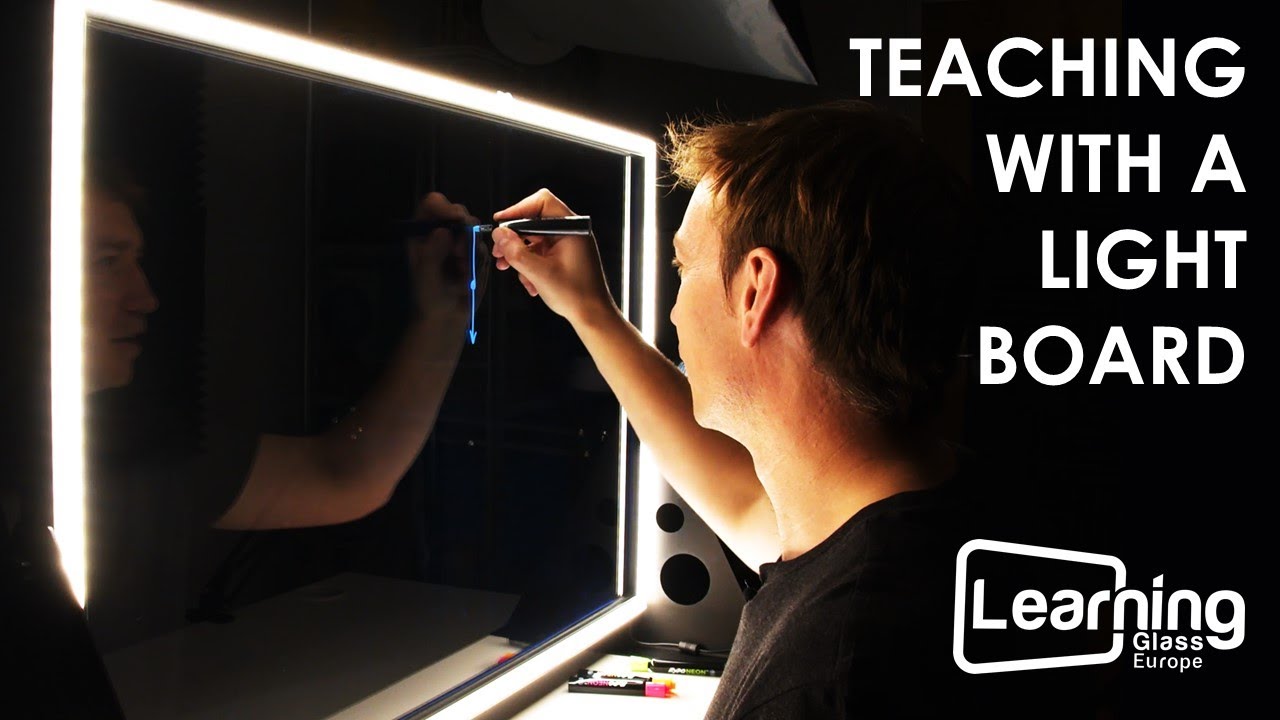 Enhance Your Teaching with the Innovative Learning Glass Lightboard ✨