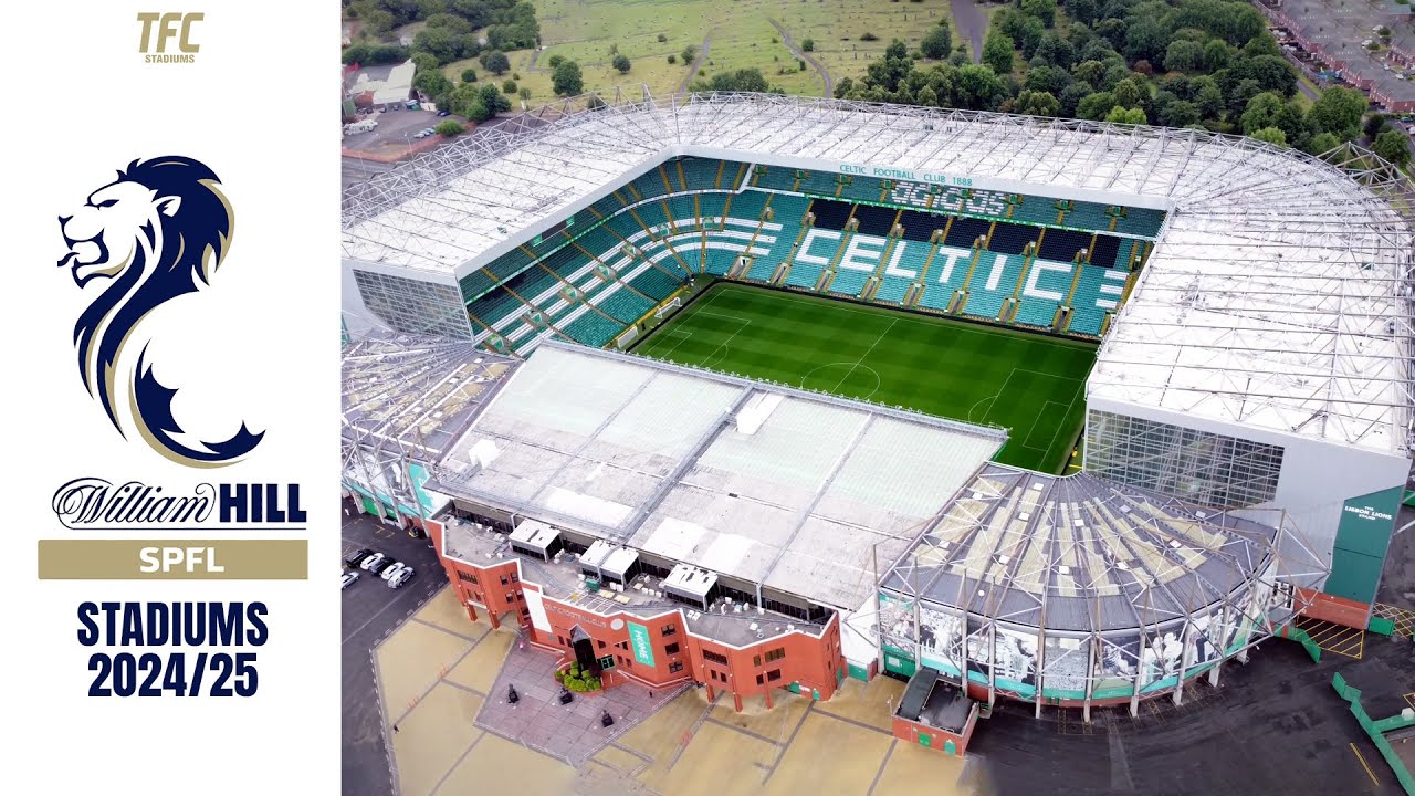 Scottish Premiership Stadiums 2024/25 🏟️