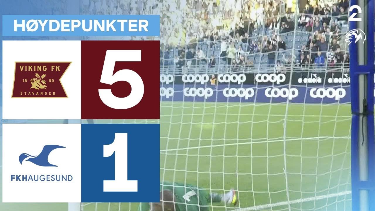Viking 5-1 Haugesund Highlights ⚽