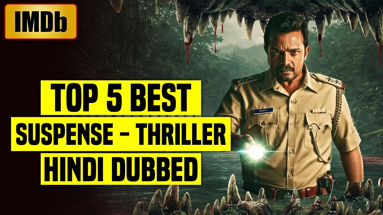Top 5 Best South Indian Suspense Thriller Movies In Hindi Dubbed (IMDb)| You Shouldn't Miss |Part 44