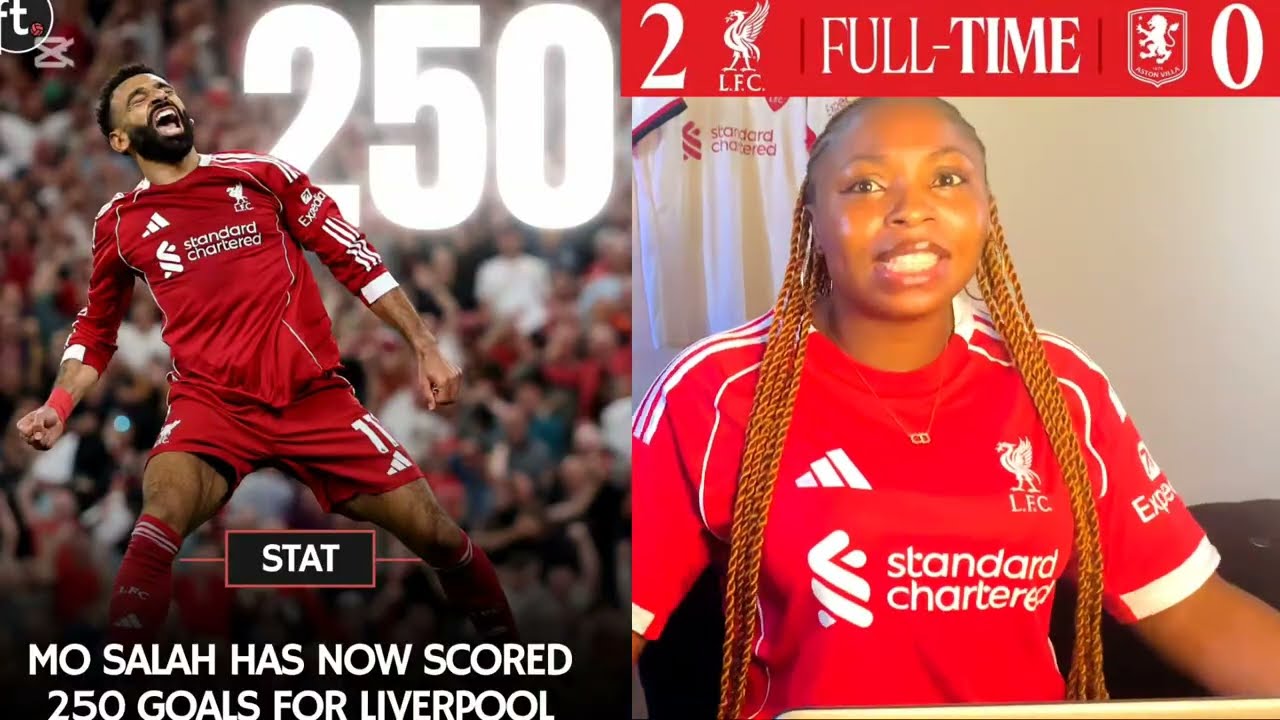 Liverpool 2-0 Aston Villa | Salah's Legend & Masterclass ⚽