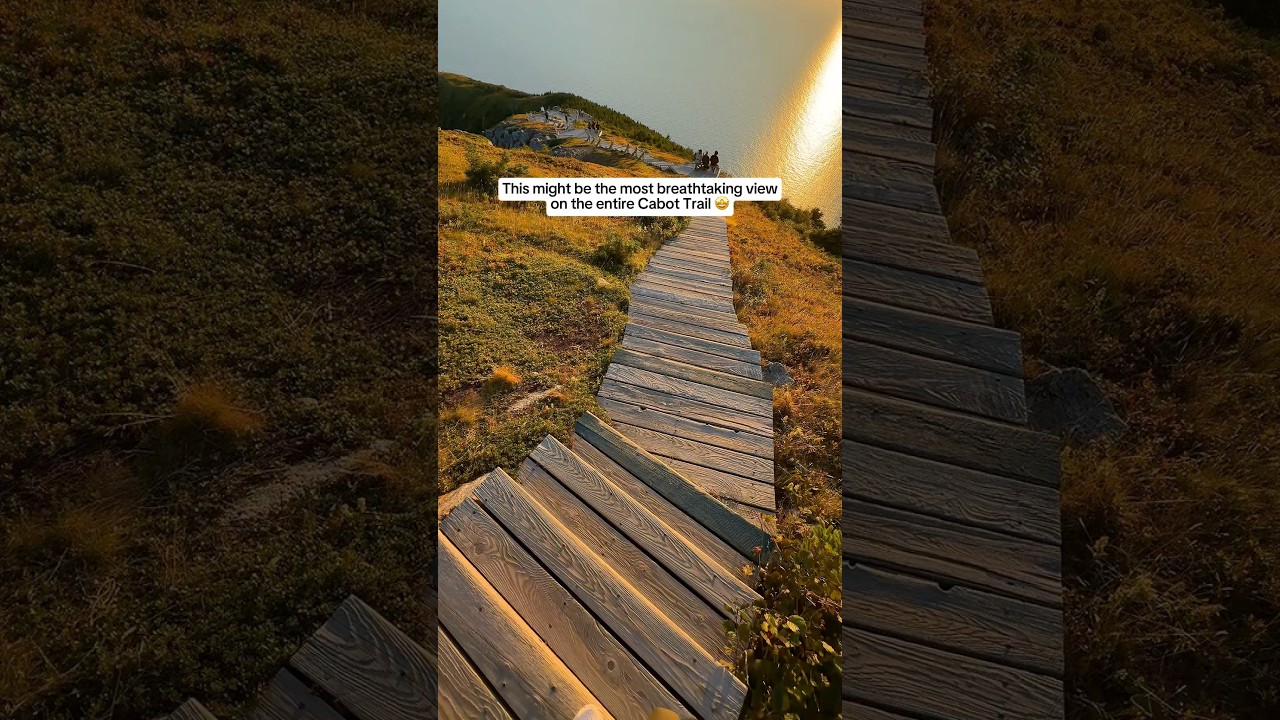 Stunning View on Cape Breton's Skyline Trail π
