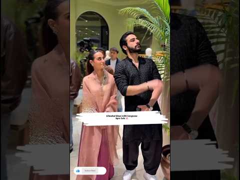Khushal Khan with Gorgeous Iqra Aziz 🌸 #shorts #shortsfeed #iqraaziz #khushalkhan #foryou #trending