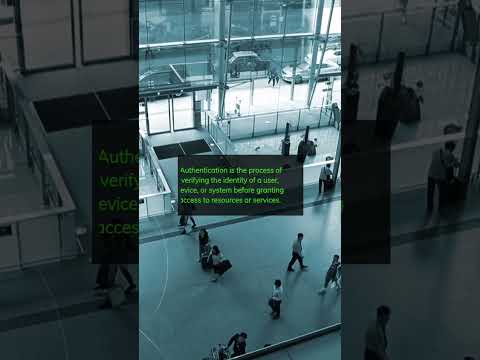 What is Authentication? #cybersecurity #learn #terms #cyber #security #tech