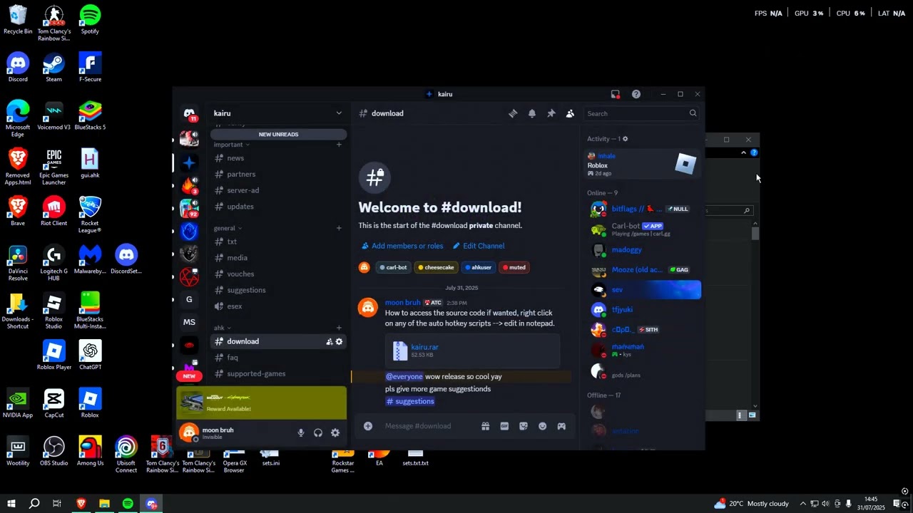 Free Universal AHK Tool: KAIRU 🤖