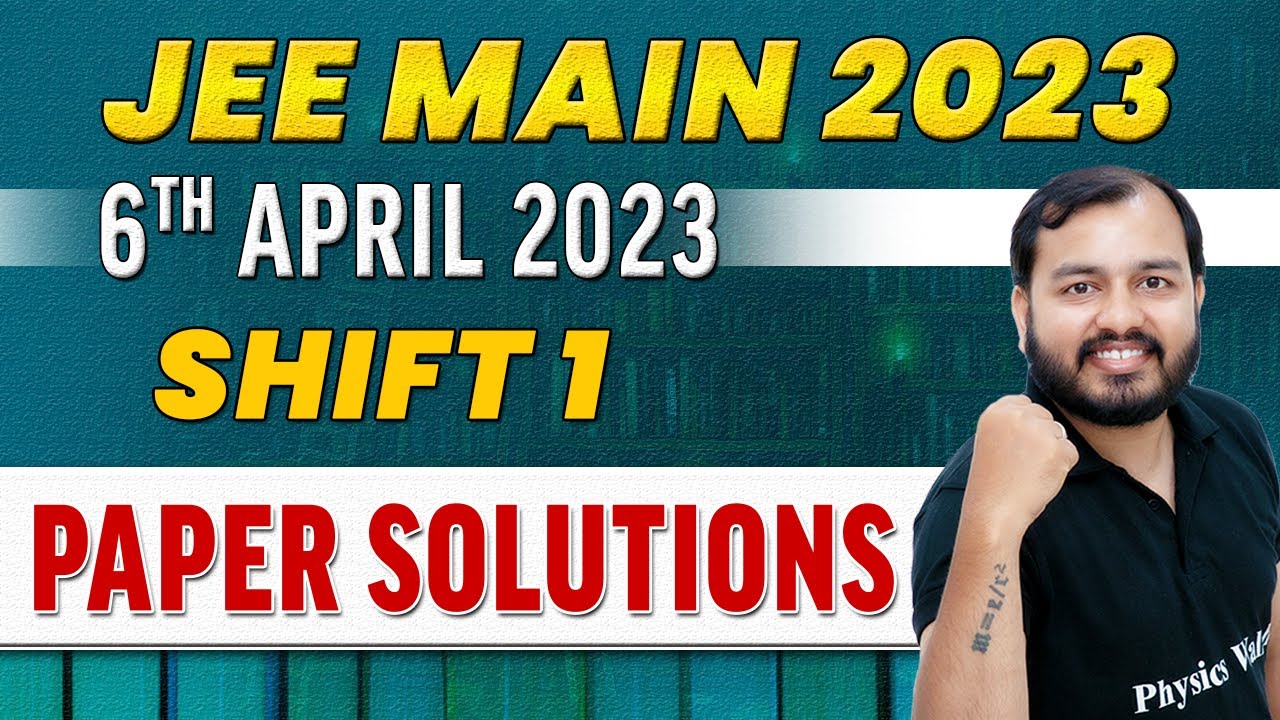 JEE MAIN 2023 Paper Discussion & Attempt 2🔥 | 6th April Shift 1
