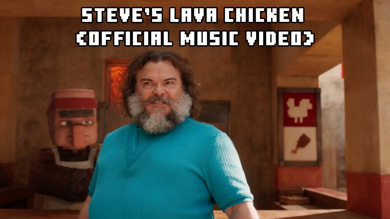 Jack Black Rocks 'Steve's Lava Chicken' 🎶 | Official Minecraft Movie Soundtrack