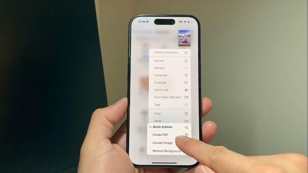 Easily Convert Images to PDF on iPhone 📱