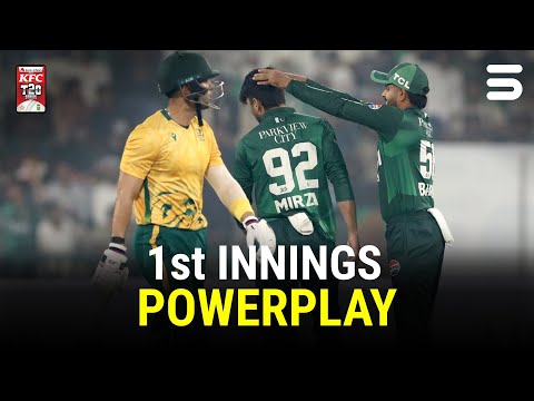 1st Innings Powerplay | Pakistan vs South Africa T20 Series 2025 | 2nd T20I | PCB | M3U13