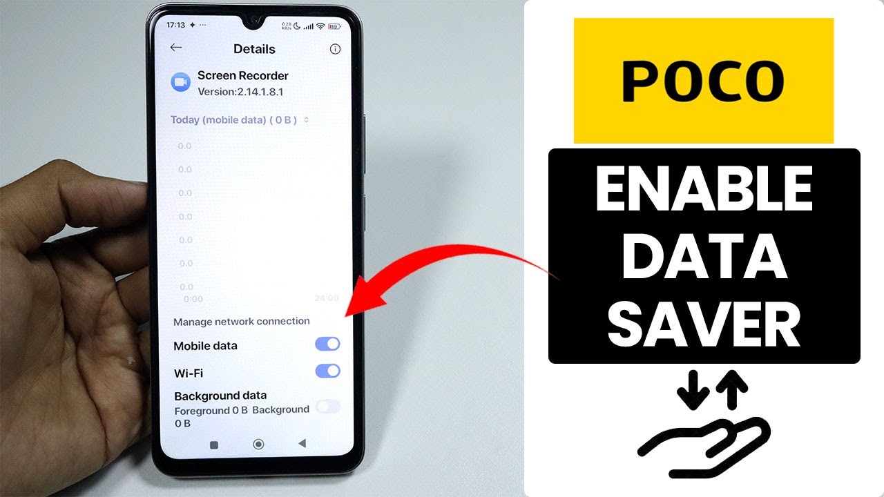 Easily Enable Data Saver on Any POCO Phone 📱