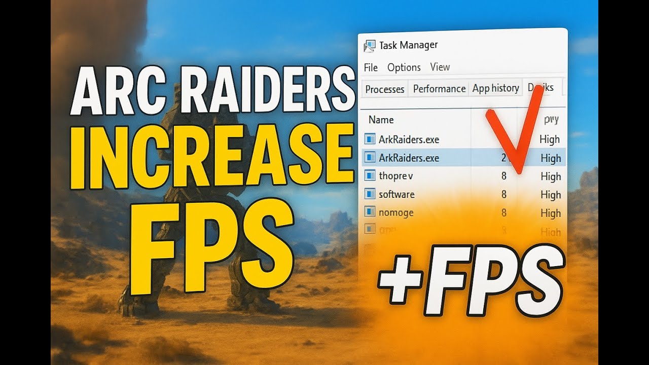 Boost ARC Raiders FPS with Simple Priority Trick 🎮