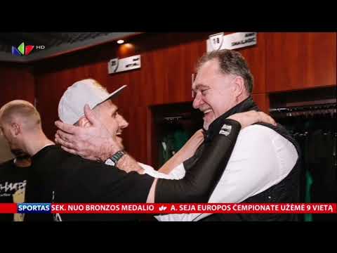 LNK sporto žinių reportažas apie Žalgirio triumfą LKL finale (2025 06 22)