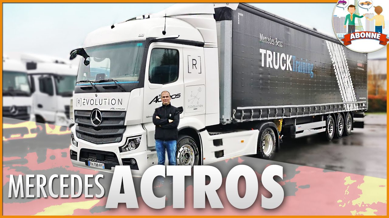 Essai Mercedes Actros 1845 : Plus Avancé que Nos Voitures 🚛