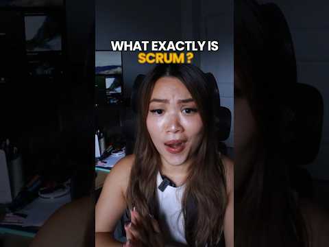 What is SCRUM in Agile methodology? #tech #techeducation #softwaredevelopment