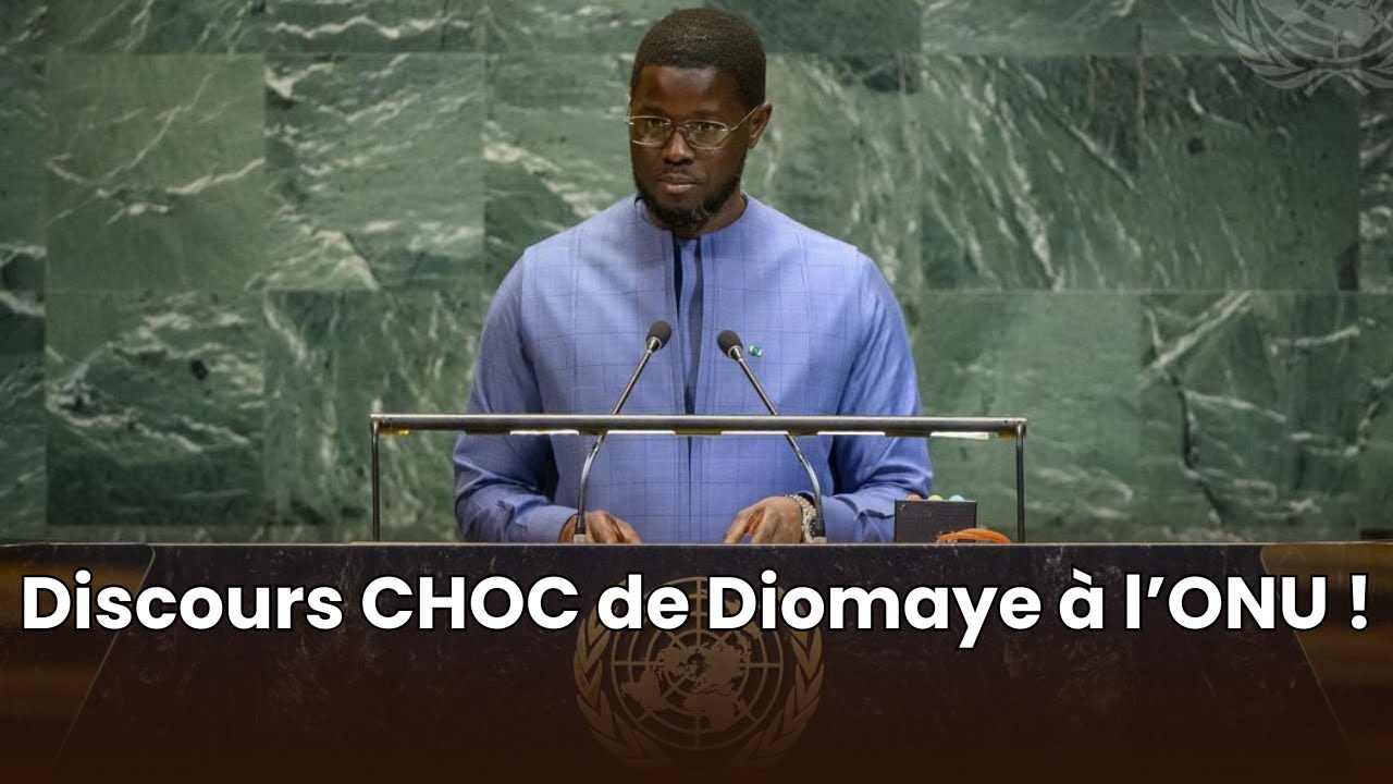 ONU 2025 : Diomaye Faye délivre un discours percutant à New York 🇺🇸