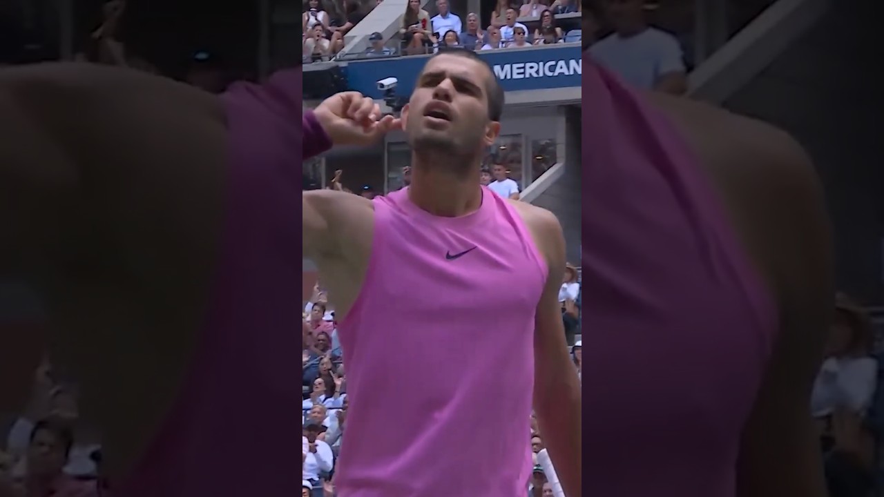 Alcaraz's Magic in US Open Quarterfinals ✨