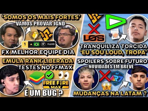 FX MELHOR EQUIPE DIA! HAX/GAMEZKING SPOILERS ? YAGO TRANQUILIZA TORCIDA! EMULA RANKED LIBERADA!