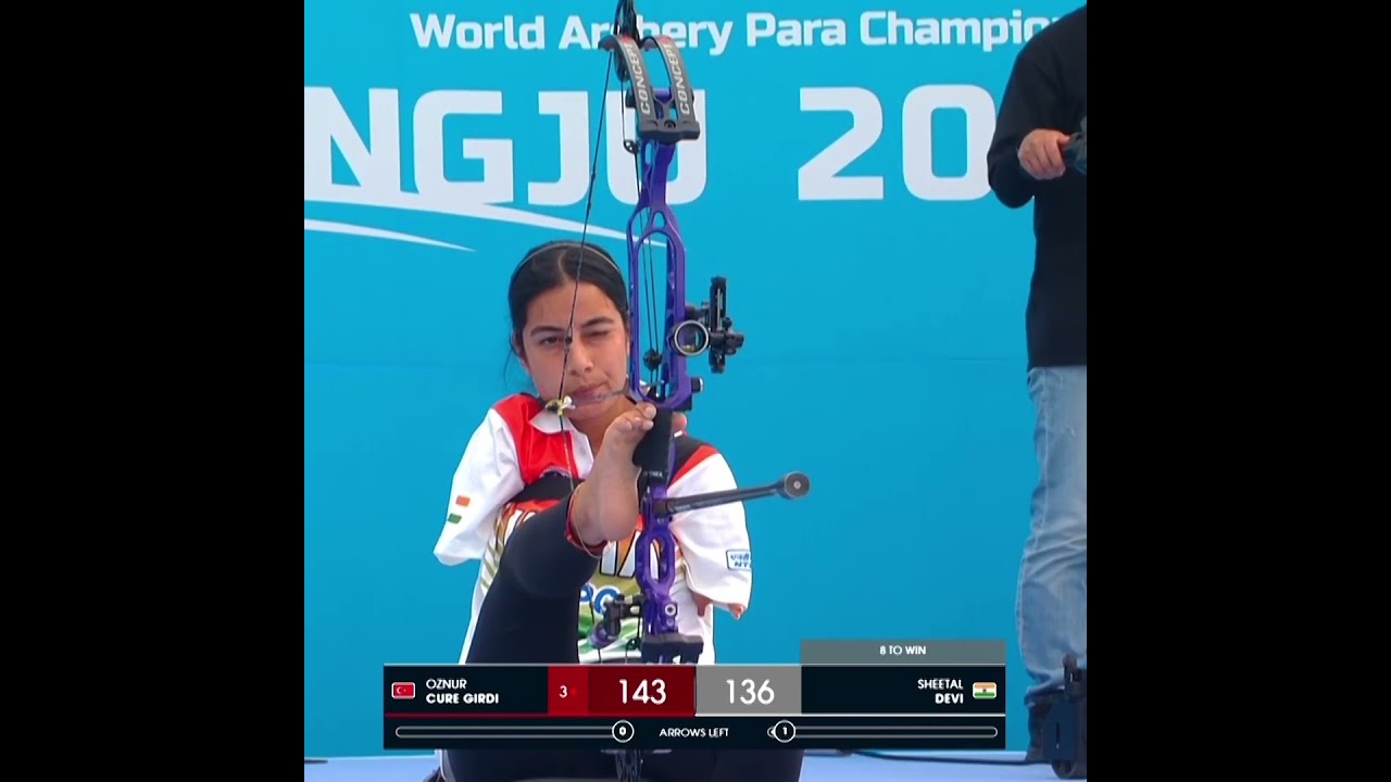 India's Sheetal Devi Wins World Archery Title 🏆