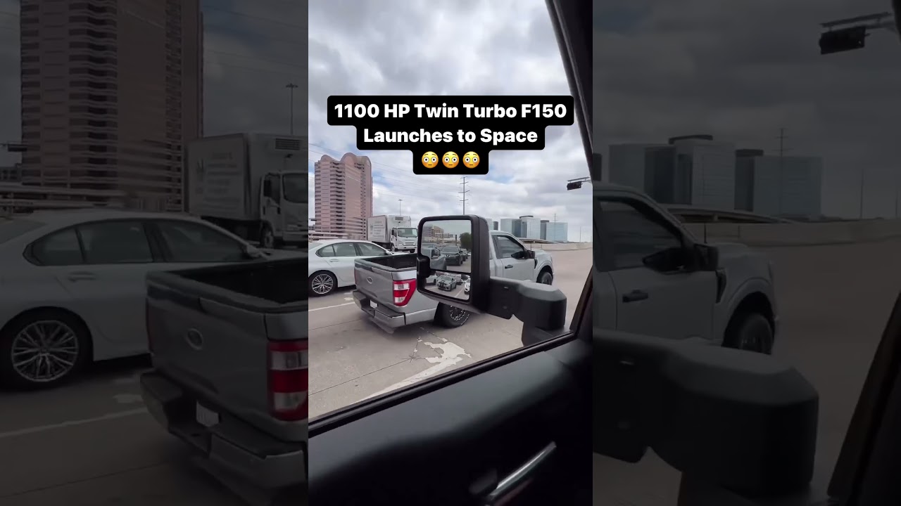 1100 HP Twin Turbo F150Launches to Space! #ford #f150