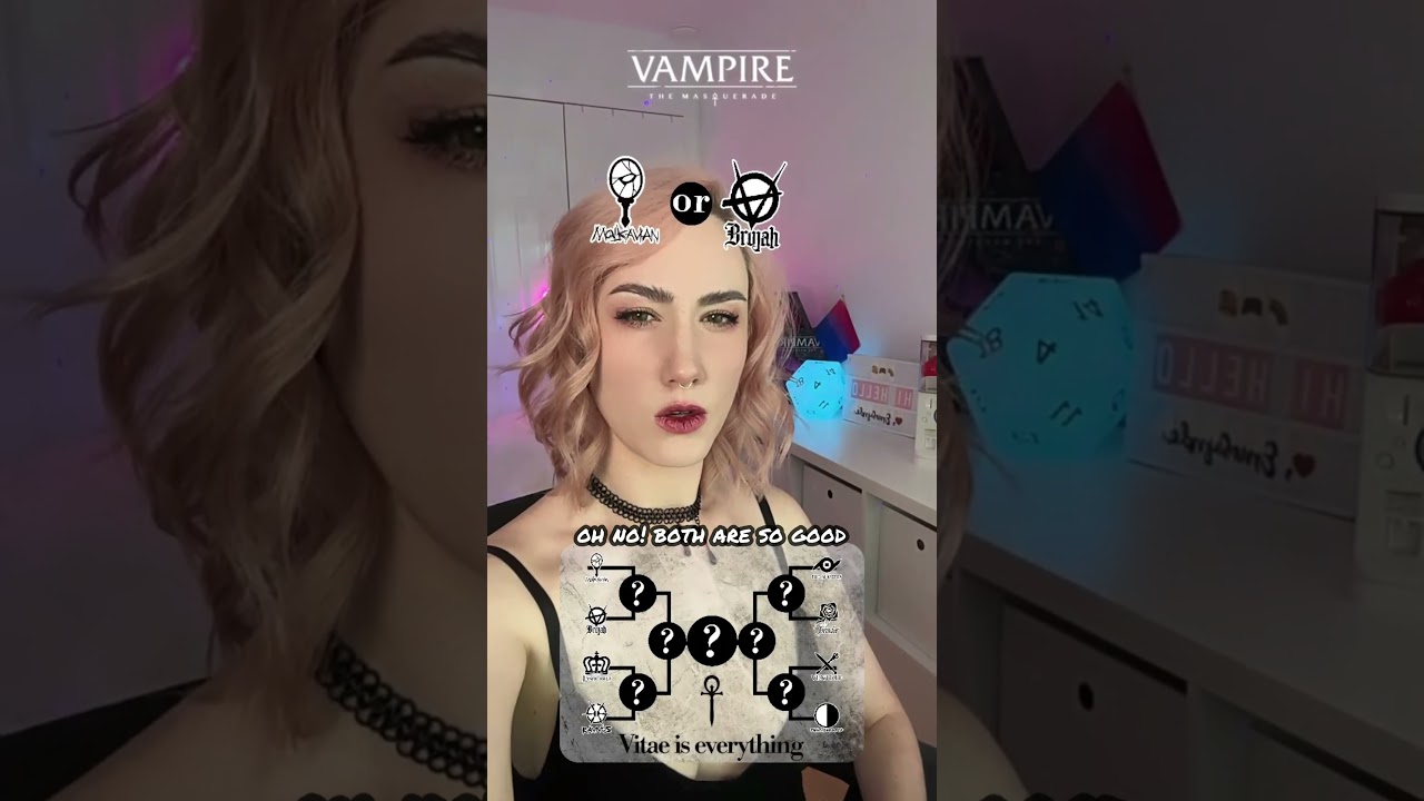 Vampire: The Masquerade Characters from My Favorite Clans 🧛‍♂️