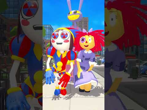 OHIO Ragatha & Pomni & Jax Hit a Street light