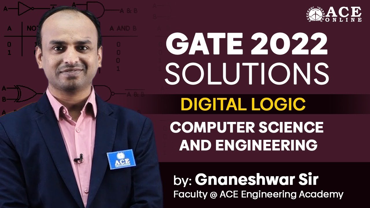 GATE 2022 Digital Logic Solutions | ACE Engineering