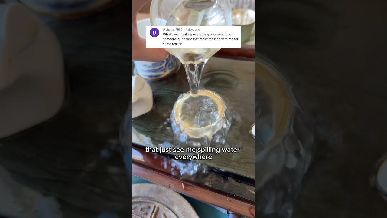 Spilling the tea #tea #chinese #gongfutea #teatime #culture