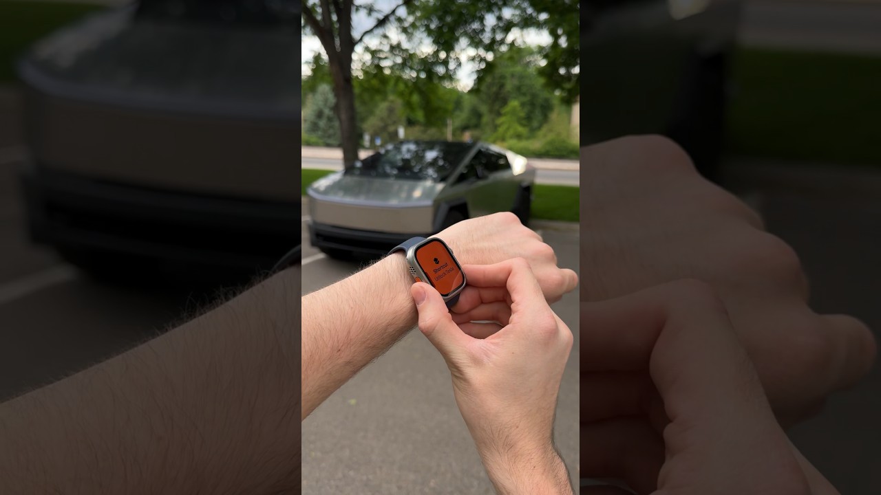 Locking iPhone & Keycard in Cybertruck? π³