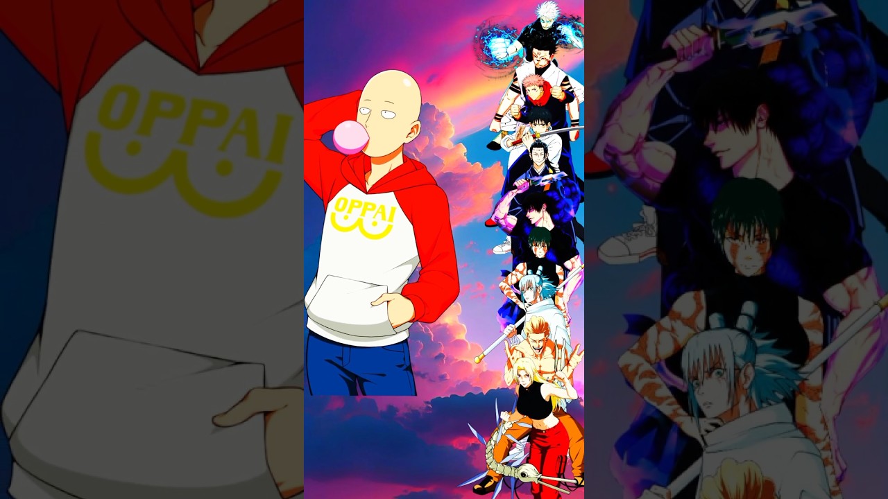 Saitama vs Top 10 Strongest JJK Characters 💥