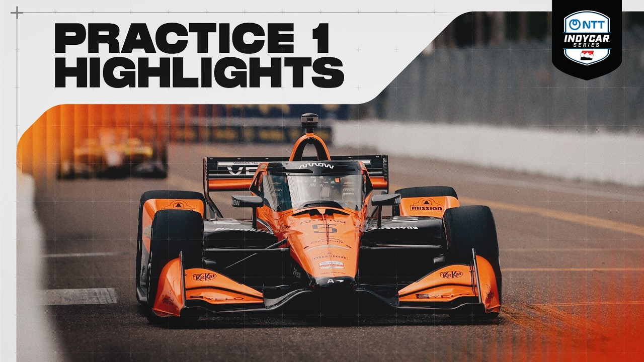 2026 INDYCAR Practice 1 Highlights at St. Pete 🏁