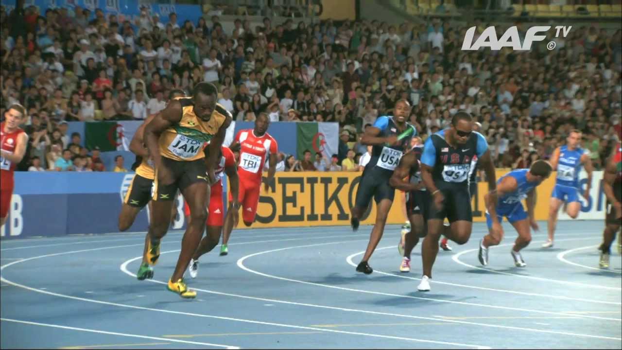 Jamaican Men’s 4x100m Relay World Record at Daegu 2011 🇯🇲