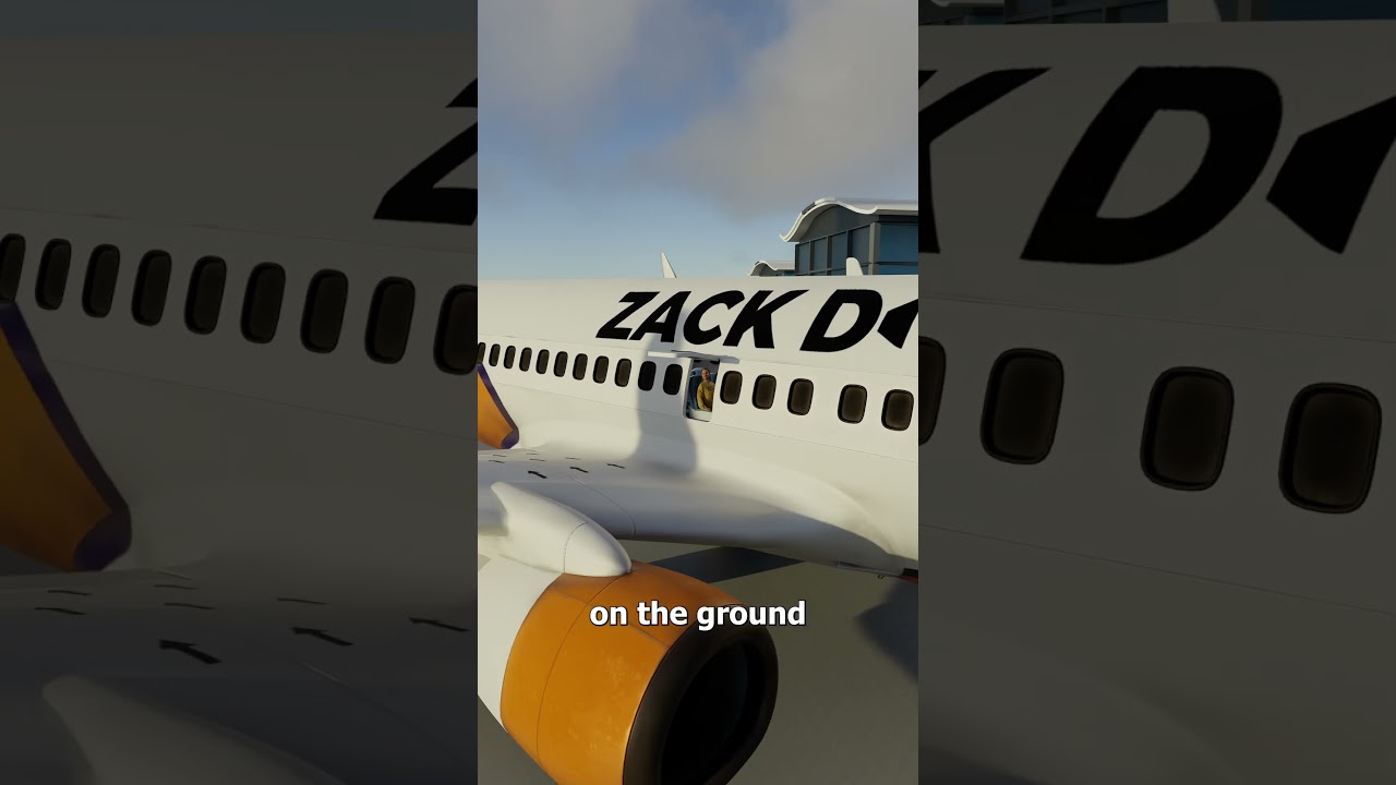 Pulling The Emergency Door On A Plane 😮