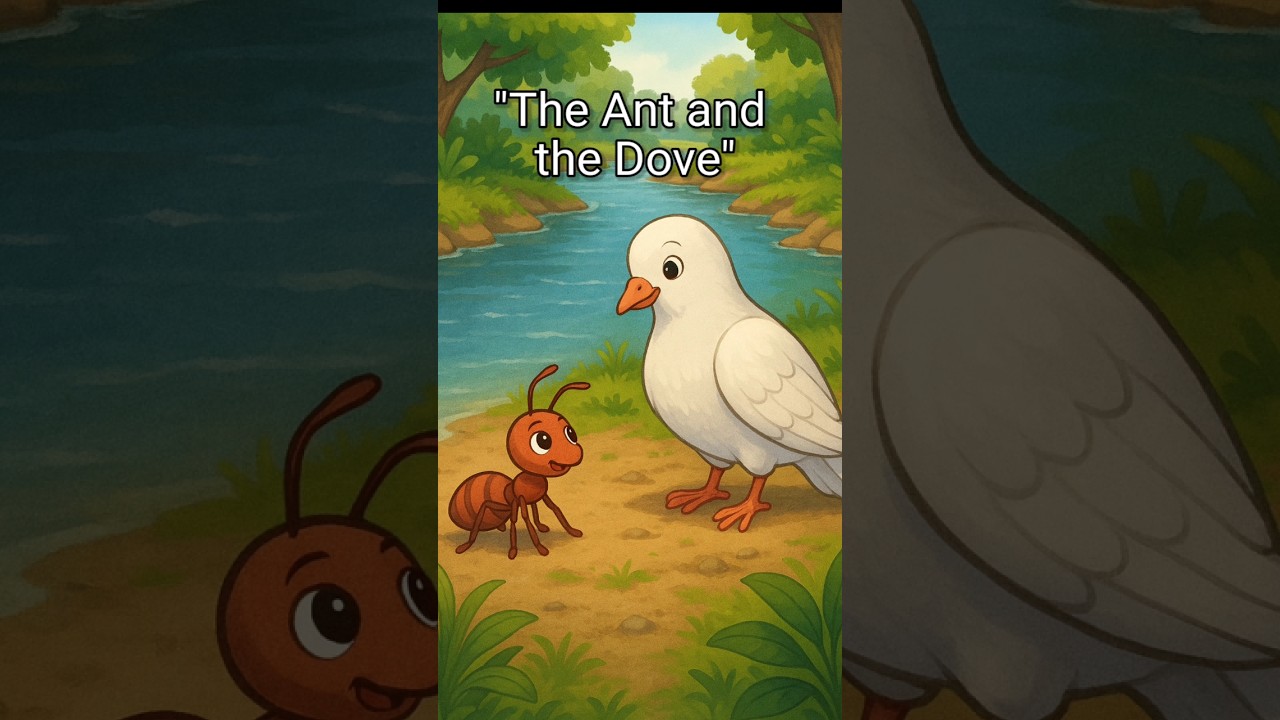 The Ant and the Dove: A Short Moral Tale 🐜🕊️