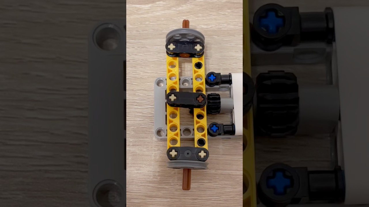 Build a Simple and Effective LEGO Technic Steering Mechanism 🚗