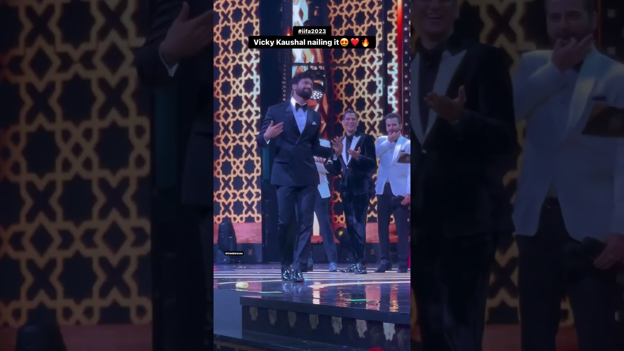 Vicky Kaushal Shines in Katrina Song at IIFA 2023 🎬