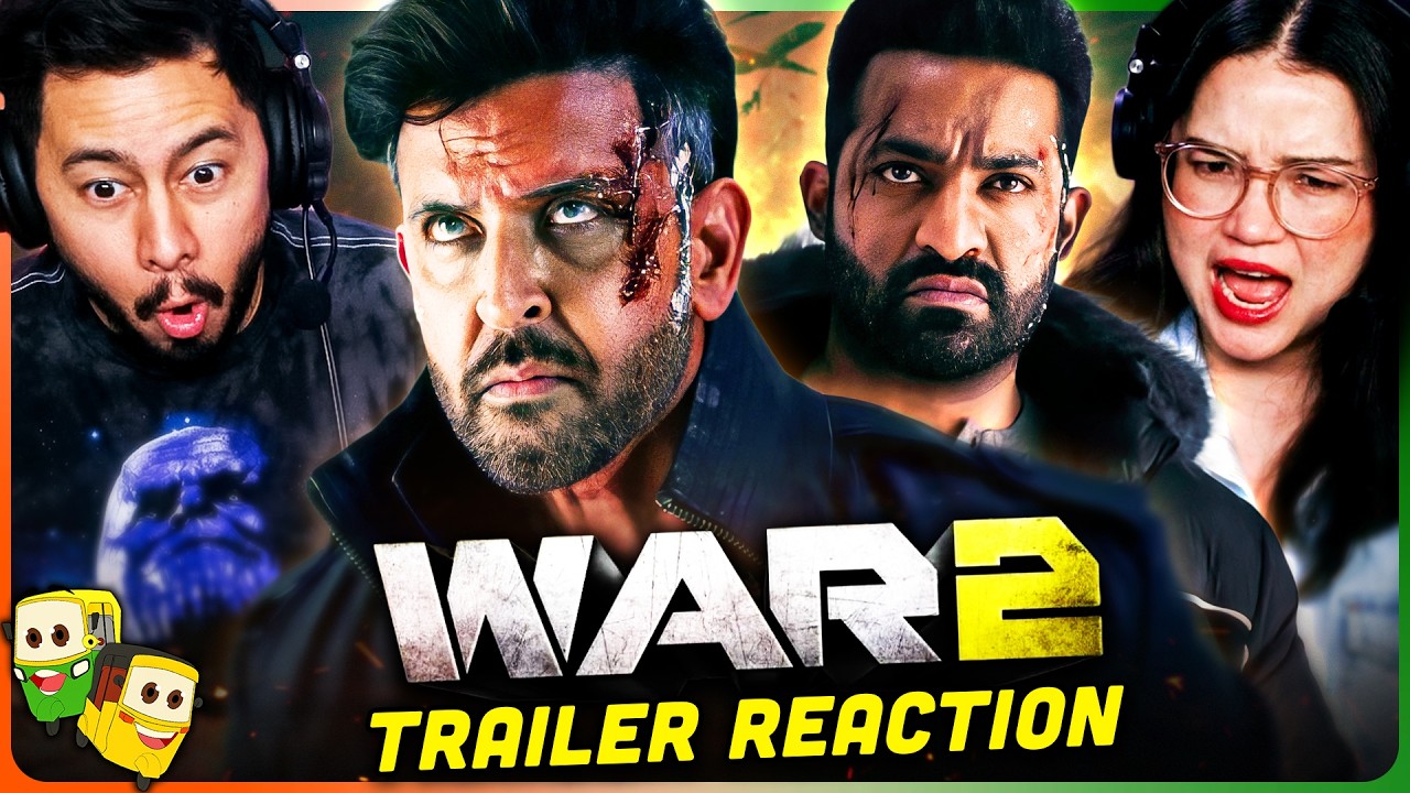 WAR 2 War 2 Trailer Reaction! Hrithik, NTR & Kiara 🚀
