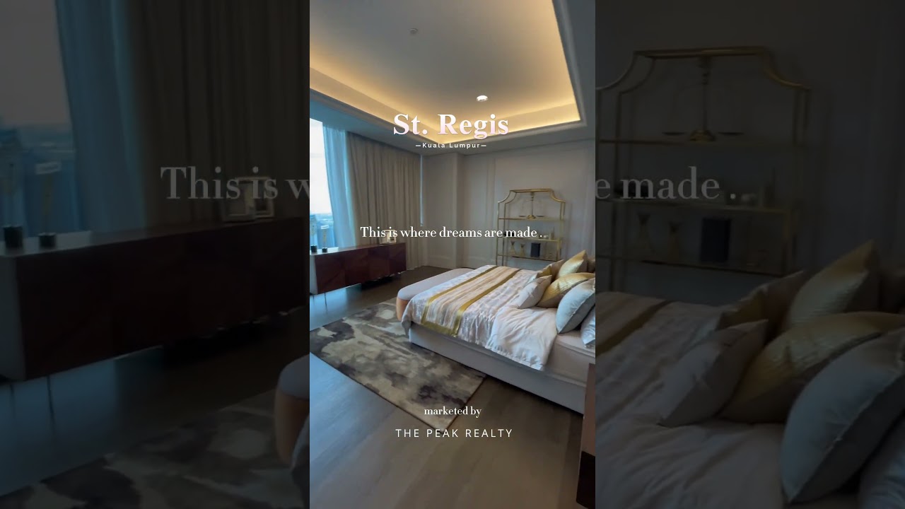 St Regis Masterbedroom . Luxury Residence For Sales . #stregis #realestate #kualalumpur