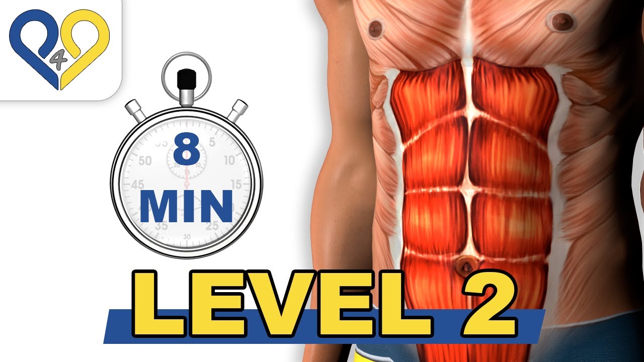 Level 2 Home Abs Workout for Six-Pack Abs