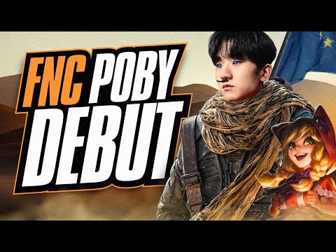 FNATIC POBY DEBUT IN THE LEC VERSUS HERETICS - LEC SUMMER 2025