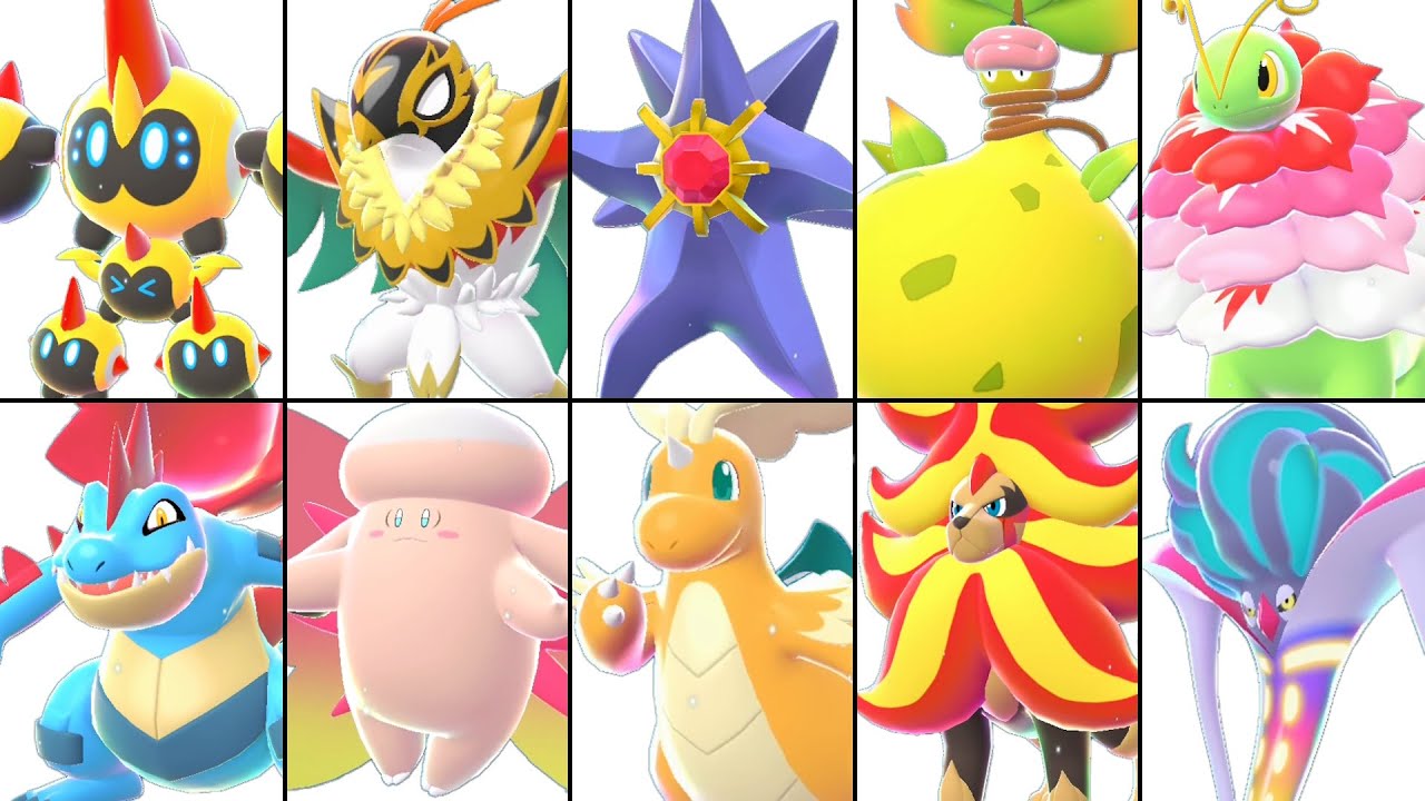Pokémon Legends Z-A: All New Mega Evolutions 🧬