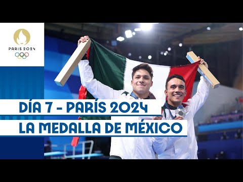 La medalla de México en clavados | #Paris2024 Highlights
