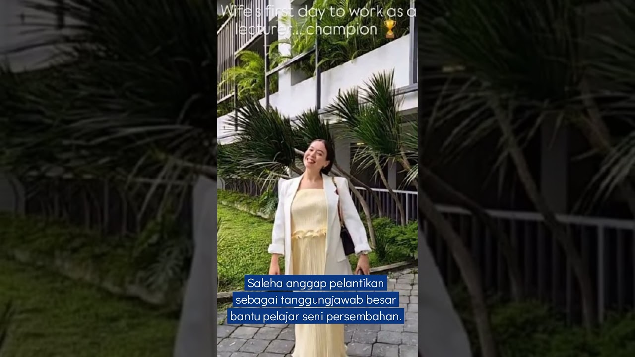 Siti Saleha Resmi Dilantik sebagai Profesor Adjung di Universiti Taylor 🎓