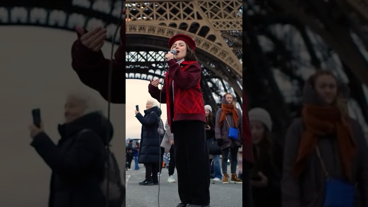 Lou & Team Shine at Eiffel Tower 🇫🇷