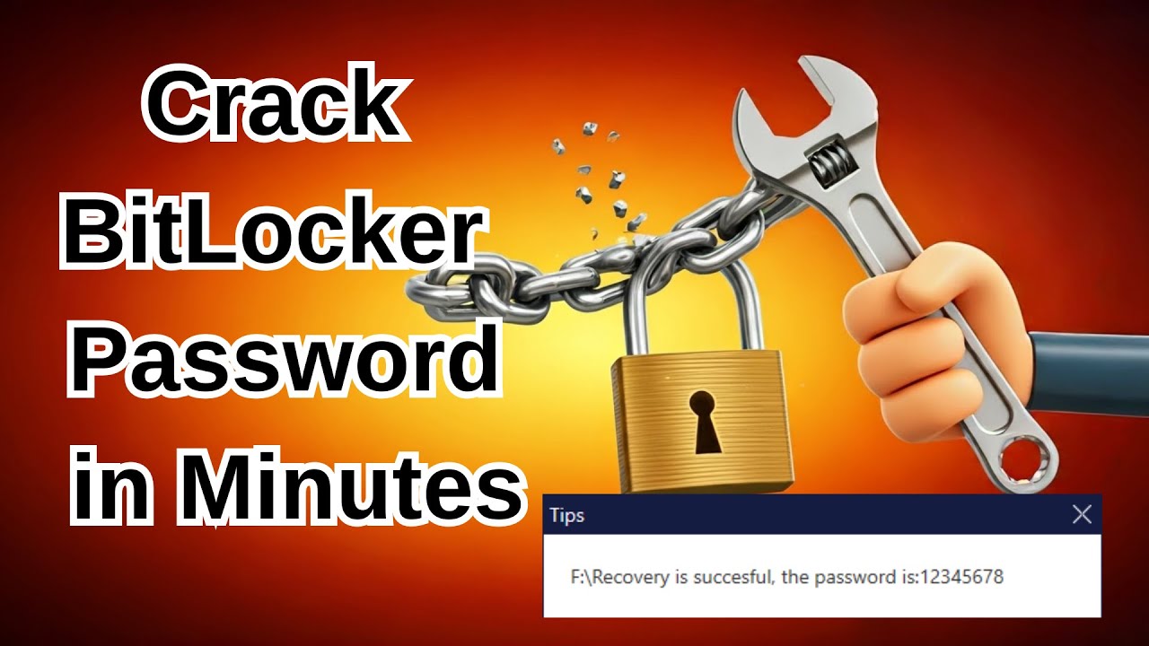 BitLocker Password Recovery Hack: How to Crack BitLocker Password in Minutes (No Recovery Key)