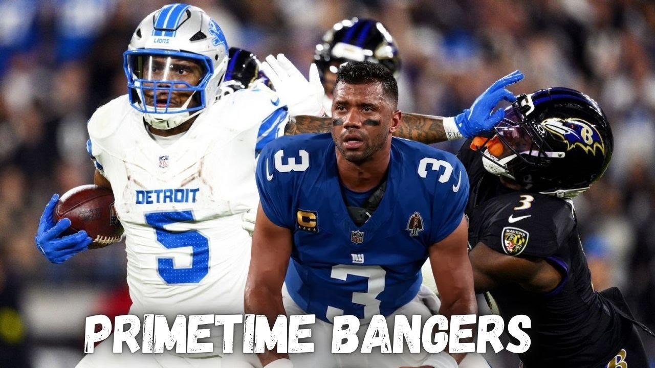 Epic Week 3 NFL Showdowns: Ravens’ Clutch Fail & Wilson’s Downfall | Lions vs Ravens & Chiefs vs Giants