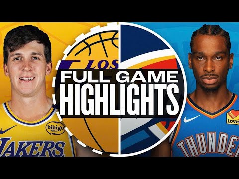 Los Angeles Lakers Vs Oklahoma City Thunder Highlights Full Game - NOV 04 ,2025 | NBA