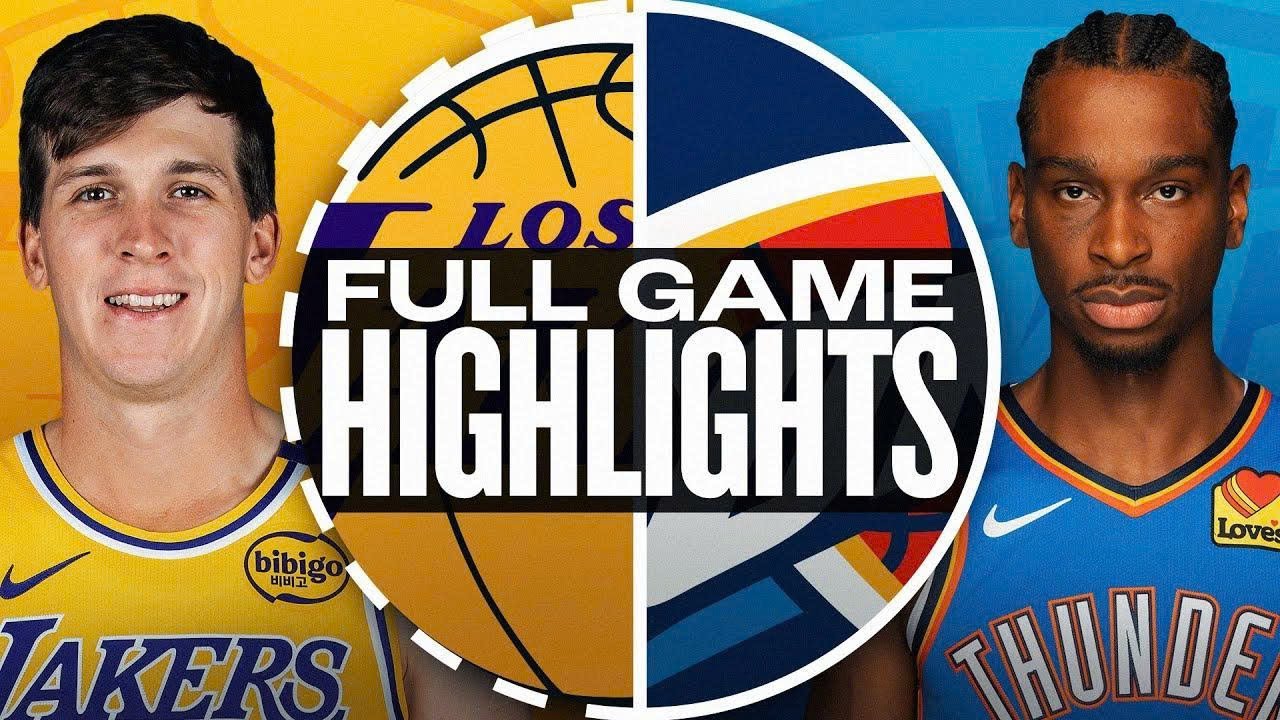 Watch the Full Highlights: Lakers vs Thunder | Nov 4, 2025 🏀