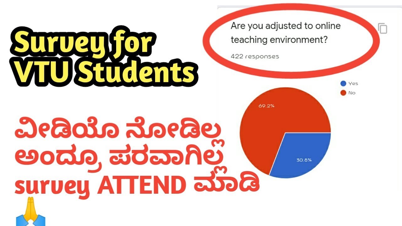 VTU Online Classes Survey 2020 📋