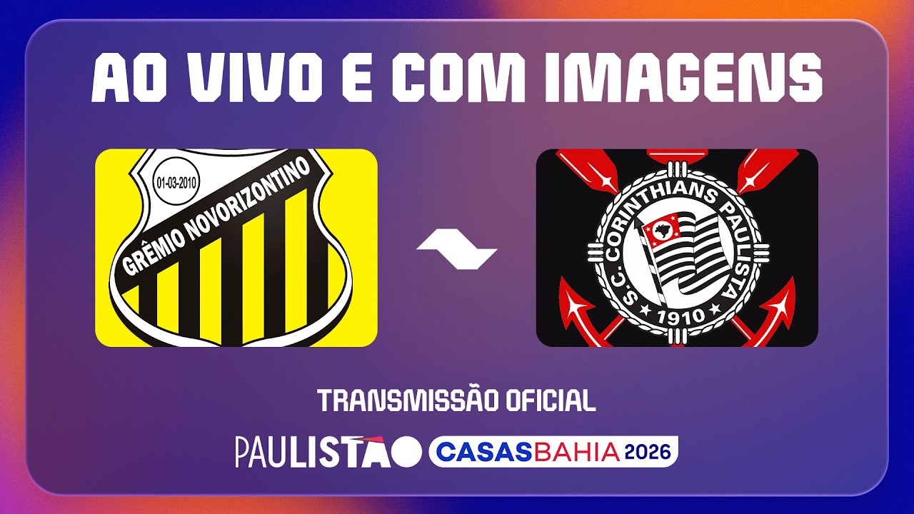 Grêmio Novorizontino x Corinthians ao Vivo | Paulista